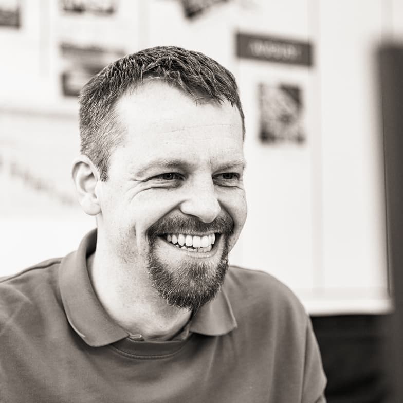 Daniel Demharter, Arbeitsvorbereitung bei deka messebau