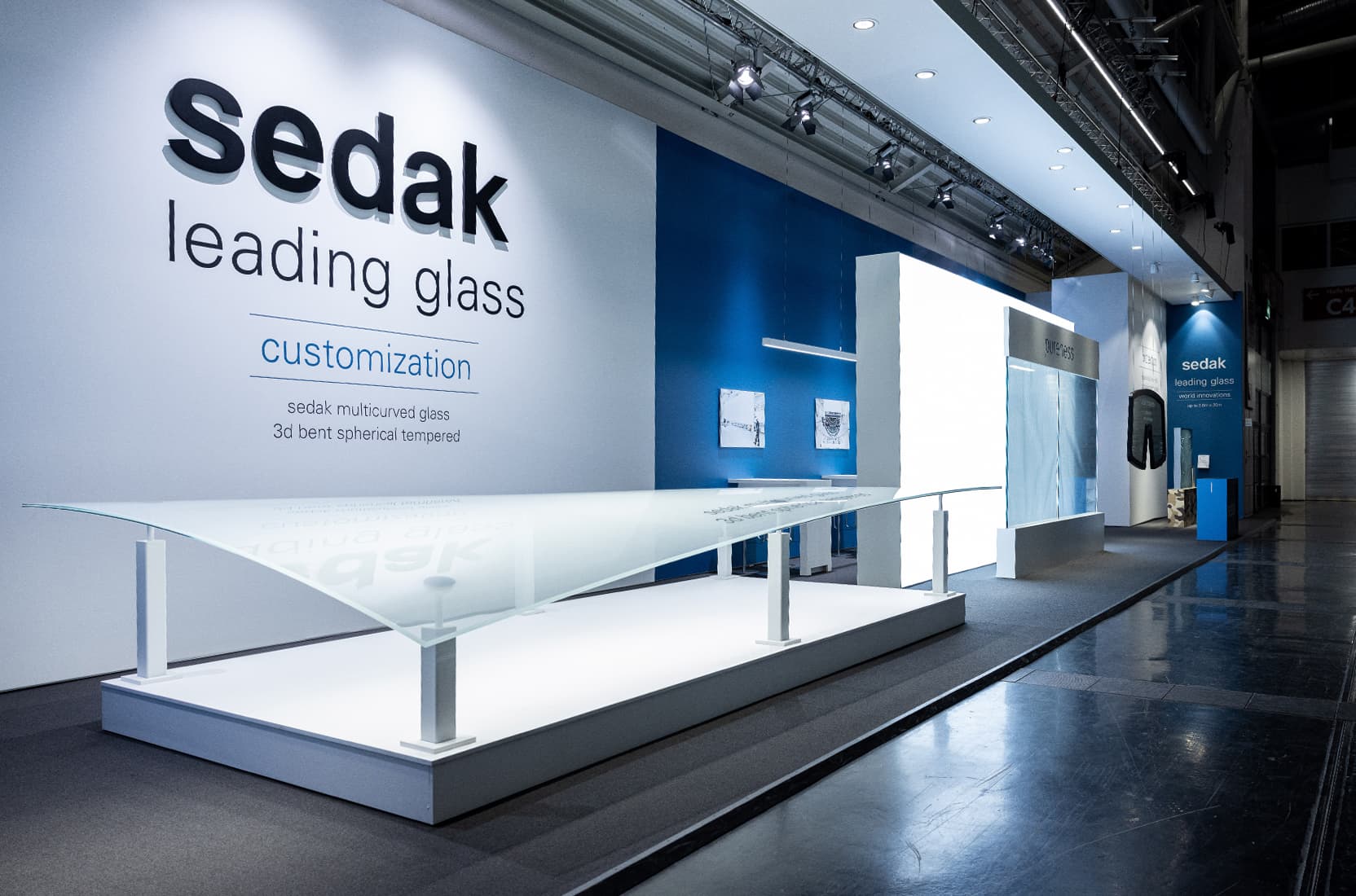 Messestand von sedak auf Messe Bau 2025 in München