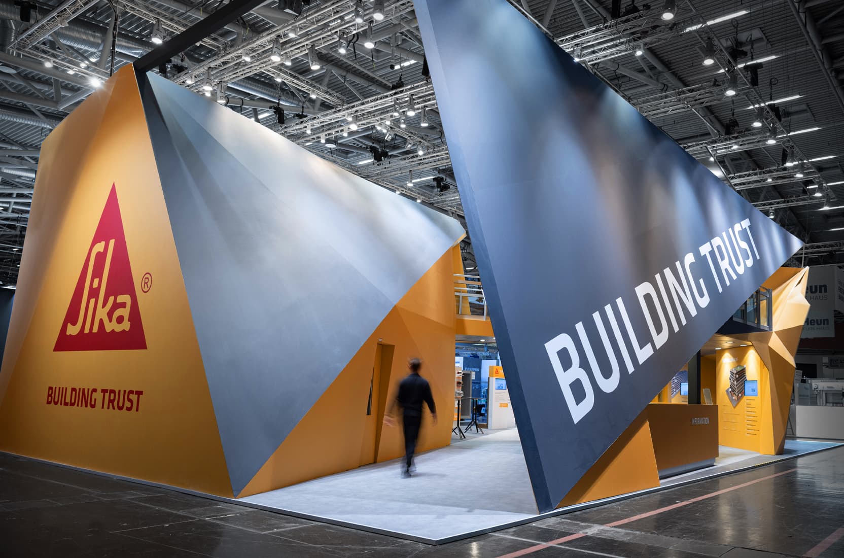 Sika Hauptstand auf der Messe Bau 2025 in München