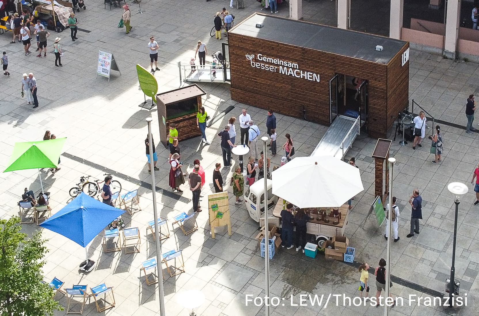 Die LEW-Nachhaltigkeitsbox in Gersthofen