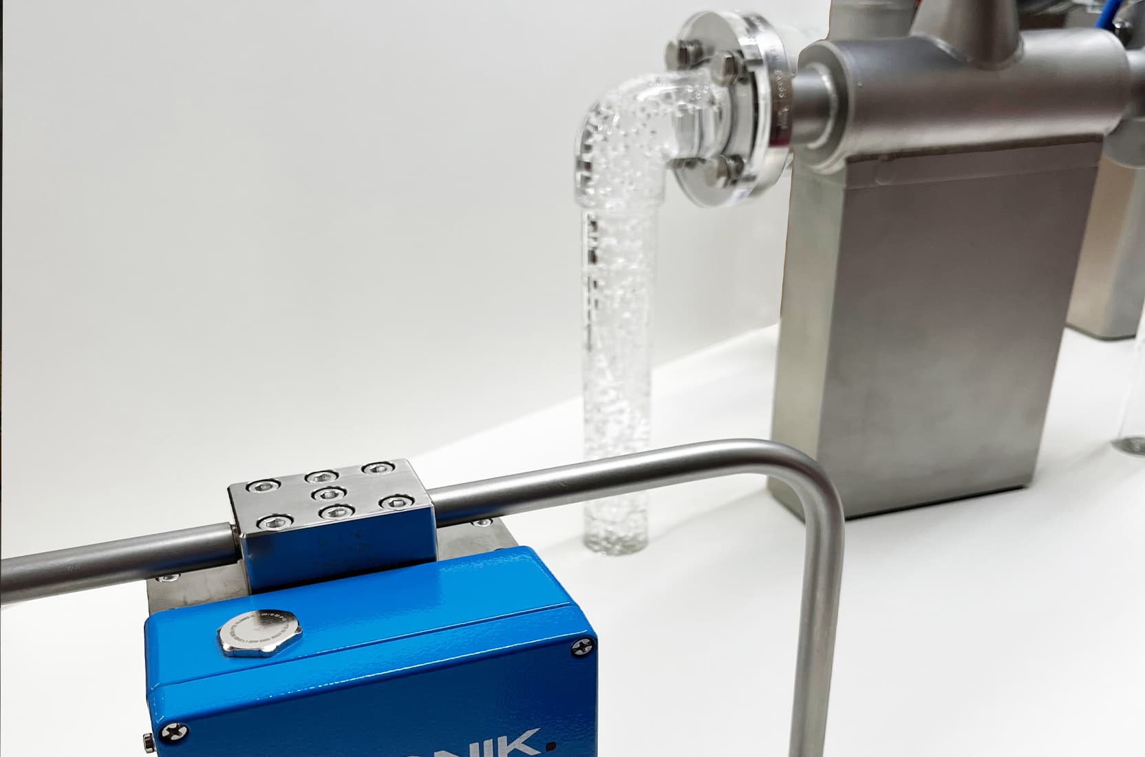 Detailaufnahme eines Messtechnik-Exponats